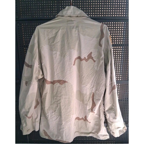 US Army Desert Camo Infantry Jacket Sz Med Flag/ 3rd Infantry Division/Sergeant - Picture 2 of 14